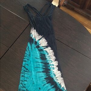 Elegant Tie-Dye Dress